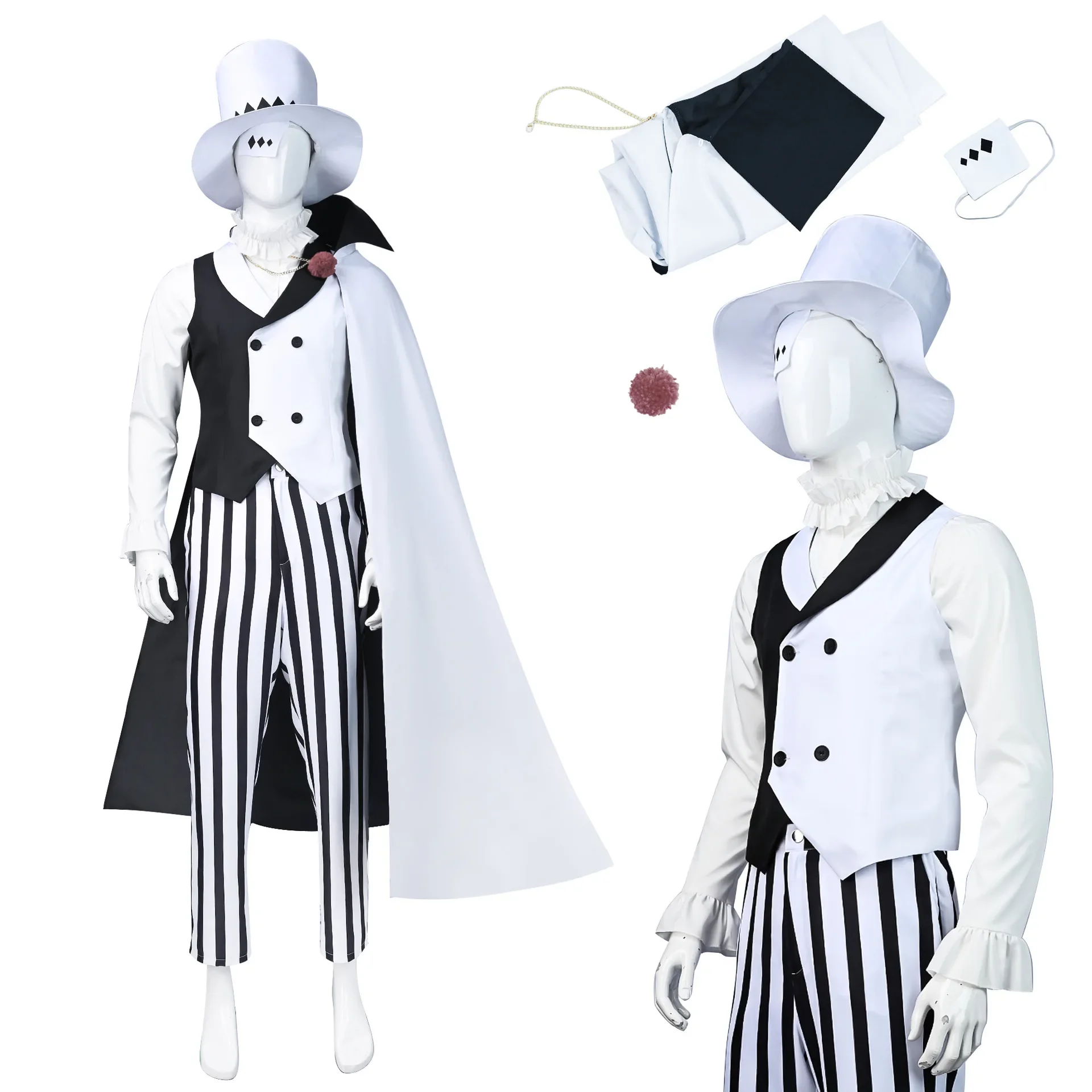 

Fourth Season Of "Bungo Stray Dogs" Gogol Cosplay Costume Nikorai Nikolai Gogol Cosplay Costume Set