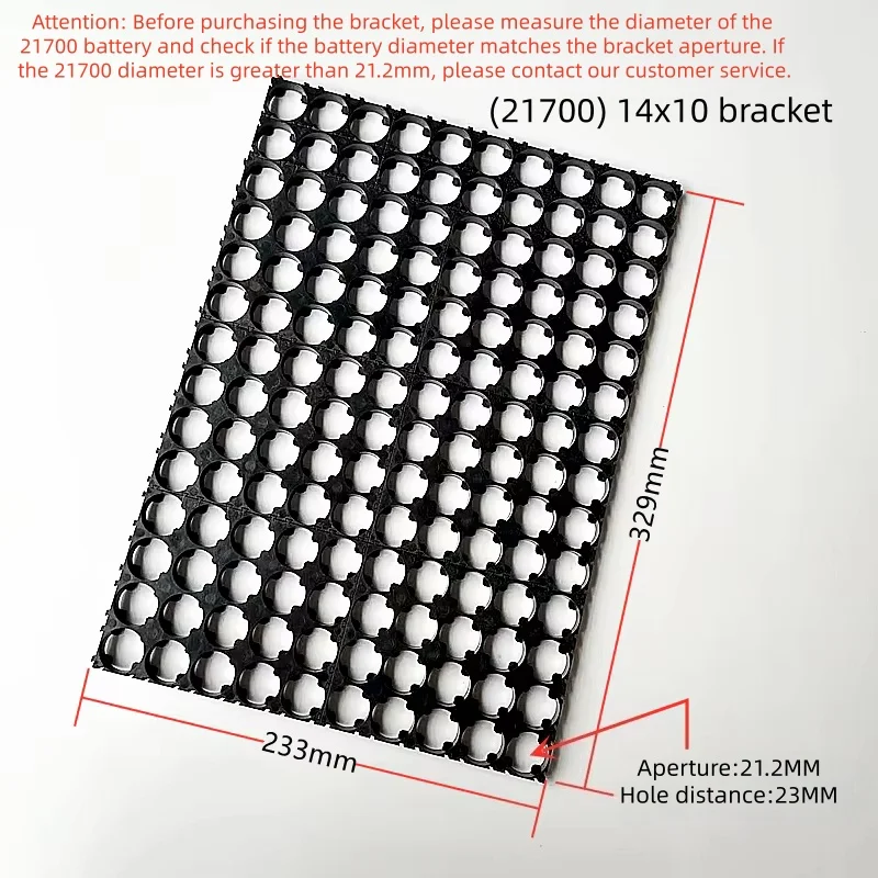 21700 splicing bracket 14 series 1 series combination bracket lithium battery pack fixed splicing bracket 21.2MM