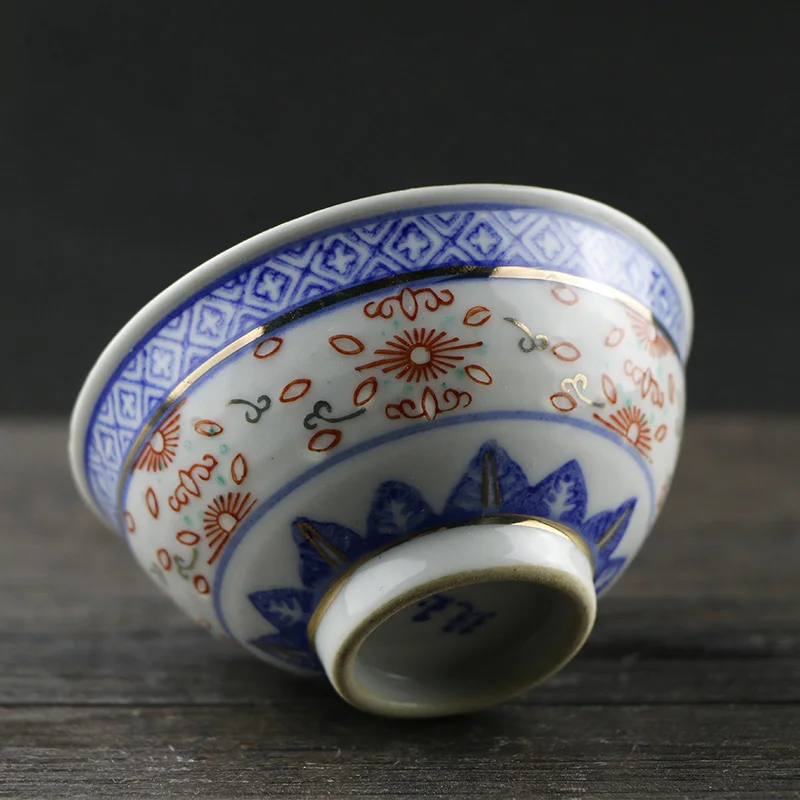 Jingdezhen Top Ten Porcelain Factories Classic Blue And White Exquisite Tea Cups Tea Bowls Underglaze Color Nostalgic Tea Cups