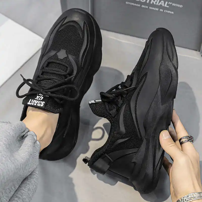 Rubber Sole With Ties Sneakers Woman Brand Vulcanize Women's Shoes 46 Size Green Sport Retro Saoatenis Trnis Sneeker New In
