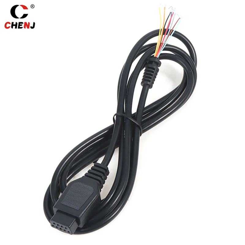 9 Pin 1.5M Extension Cable For Sega-Genesis 2 For MD2 Controller Gamepad Controller Cable Game Console System Accessories