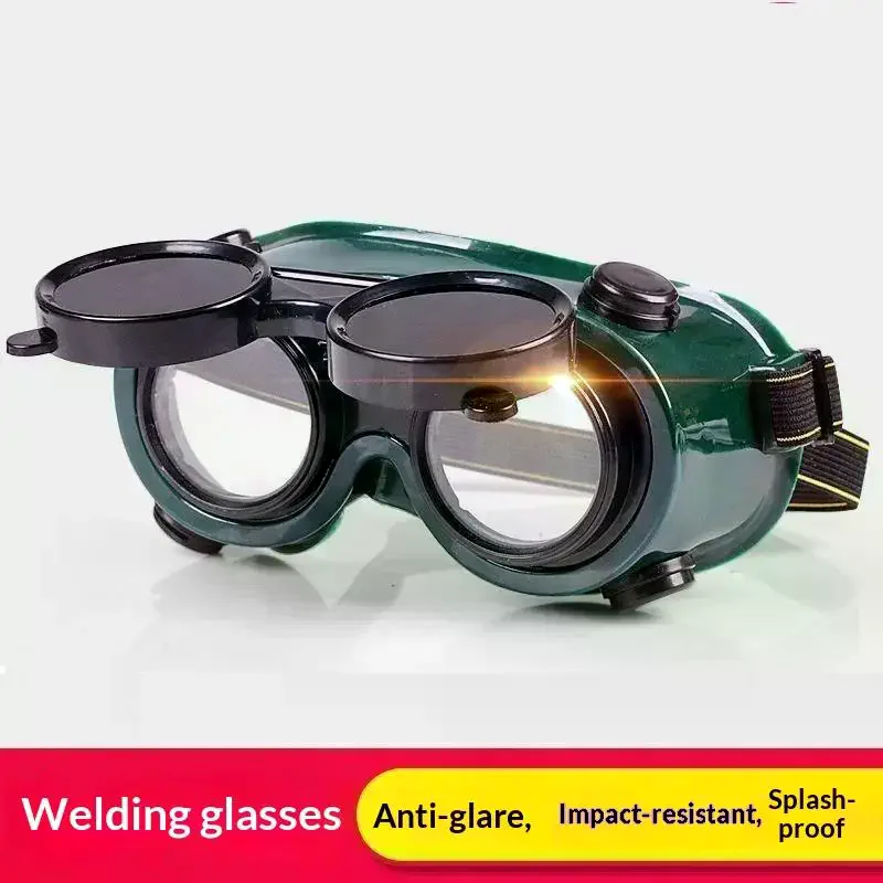 Dust Proof Chemical Goggles Portable Welding Anti-glare Protective Glasses Safety Grinding Eye Protection Shield