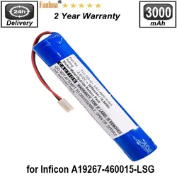 3.6V for Inficon A19267-460015-LSG Battery - Fully Compatible with D-TEK Select Refrigerant Leak, EAC-460015-003 712-700-G1