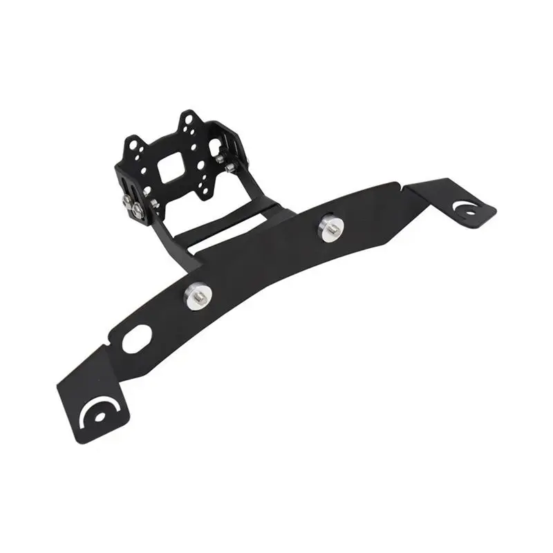 A21F-Motorcycle Adjustable Angle Stand Holder Phone Mobile Phone GPS Navigation Plate Bracket For BMW K1200GT K1300GT