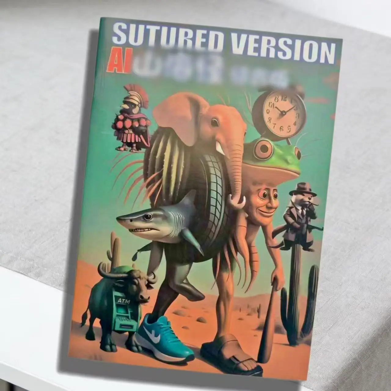 Tung Tung Tung Sahur 3-Pack Coloring Books - Italian Brainrot Animals Line Drawing Collection, Kids Tracing & Drawing Activity S