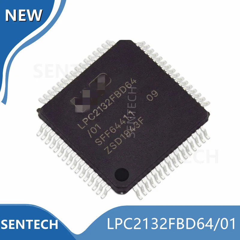 

5pcs/lot LPC2132FBD64 Package LQFP-64 2132FBD64 Microcontroller ARM7 64K Flash Memory Brand New Original