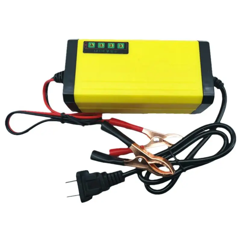 12v Battery Charger And Maintainer Multi-function Smart Charger Maintainer 12 Volt Battery Charger For Car Truck Motorcycle Lawn