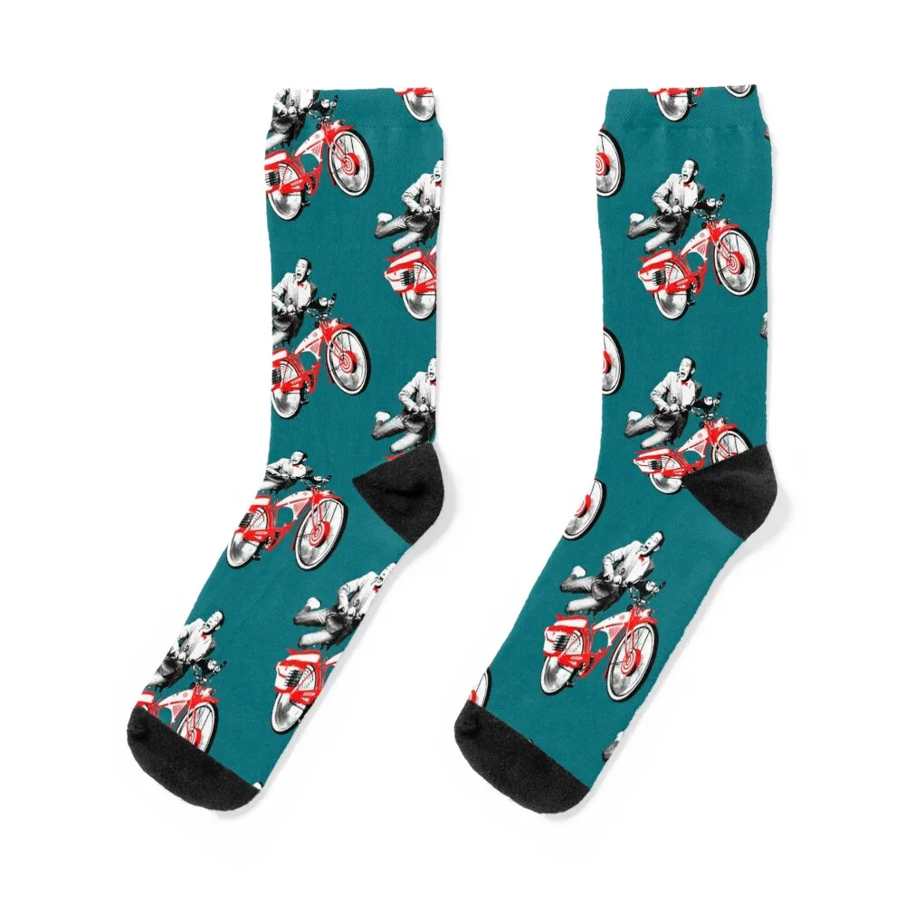 

Pee Wee Herman - Pee Wee Herman_s Big Adventure Bike Socks golf New year's Children's Socks Female Men's