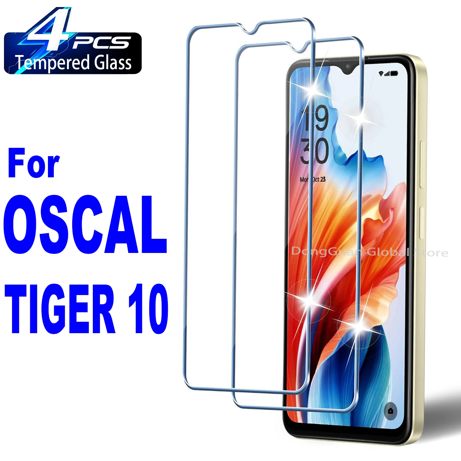 For Blackview Oscal Tiger 10 Tempered Glass Screen Protector Glass Film