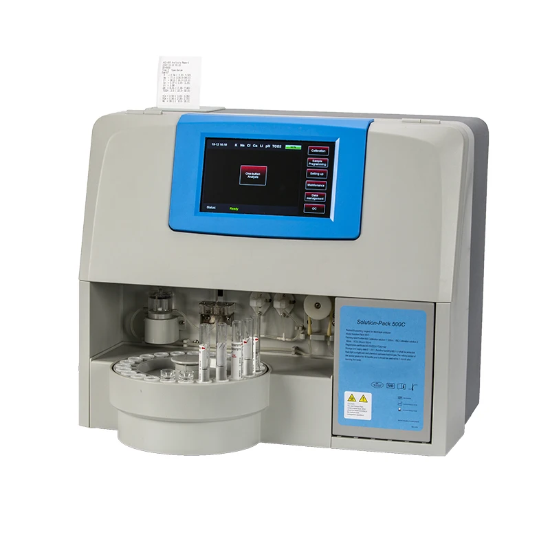Analizador de electrolitos AES-800 Na K Cl, máquina analizadora de electrolitos ISE médica para laboratorio