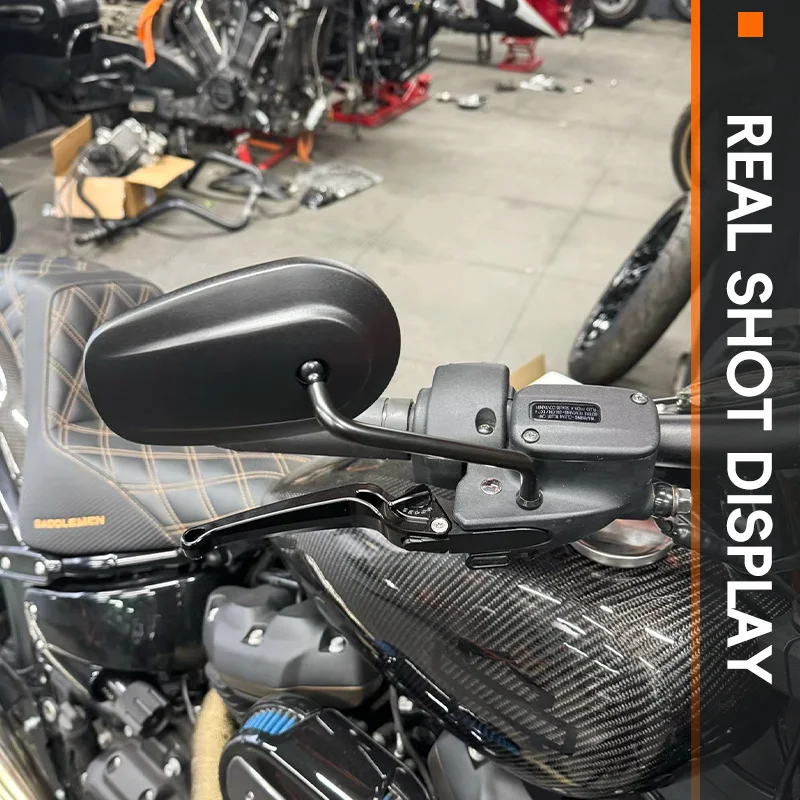 Motorcycle Rearview Mirror For Harley Series Xl883/1200/x48 GV300 Honda CM500 Modified Rearview Mirror Side Mirrors Accessories