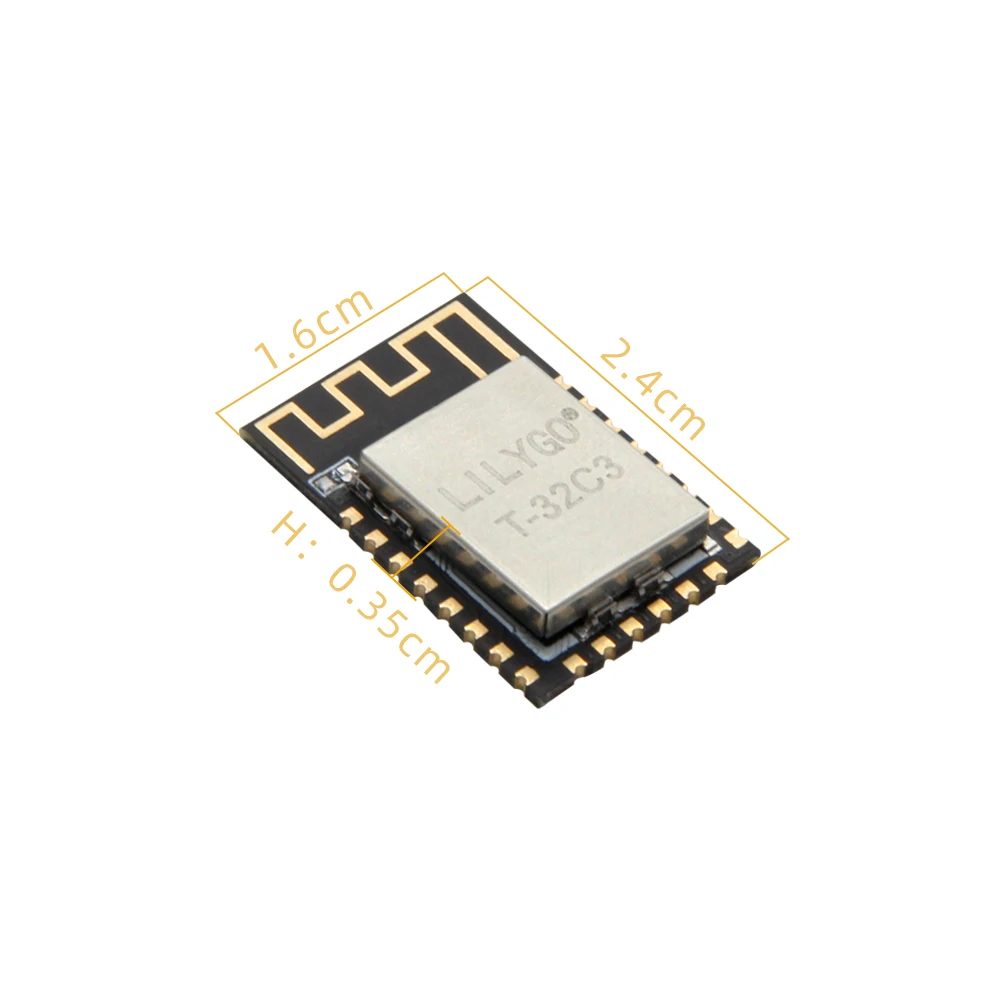 LILYGO®TTGO T-32C3 ESP32-C3 وحدة لاسلكية RISC-V 32 بت مجلس تطوير المعالجات الدقيقة 4MB فلاش دعم واي فاي بلوتوث