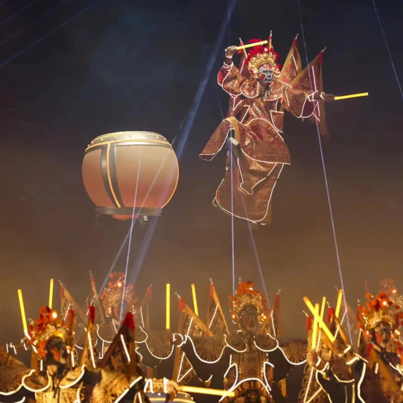 

LED Light Glow Party,Ball-Shaped Drum Light,100*90cm,Party Luminous Props,Home And Festival Party Supplies,Riq-G100