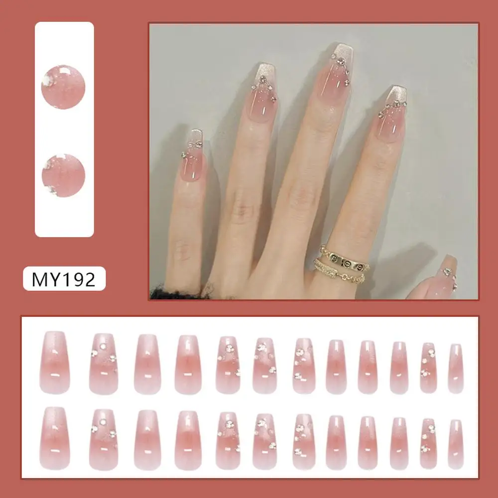 Clear And Dynamic Spring Rainbow Glass Beads Sweet and Versatile For Girls And Girls European And American Style Nail Art Pieces