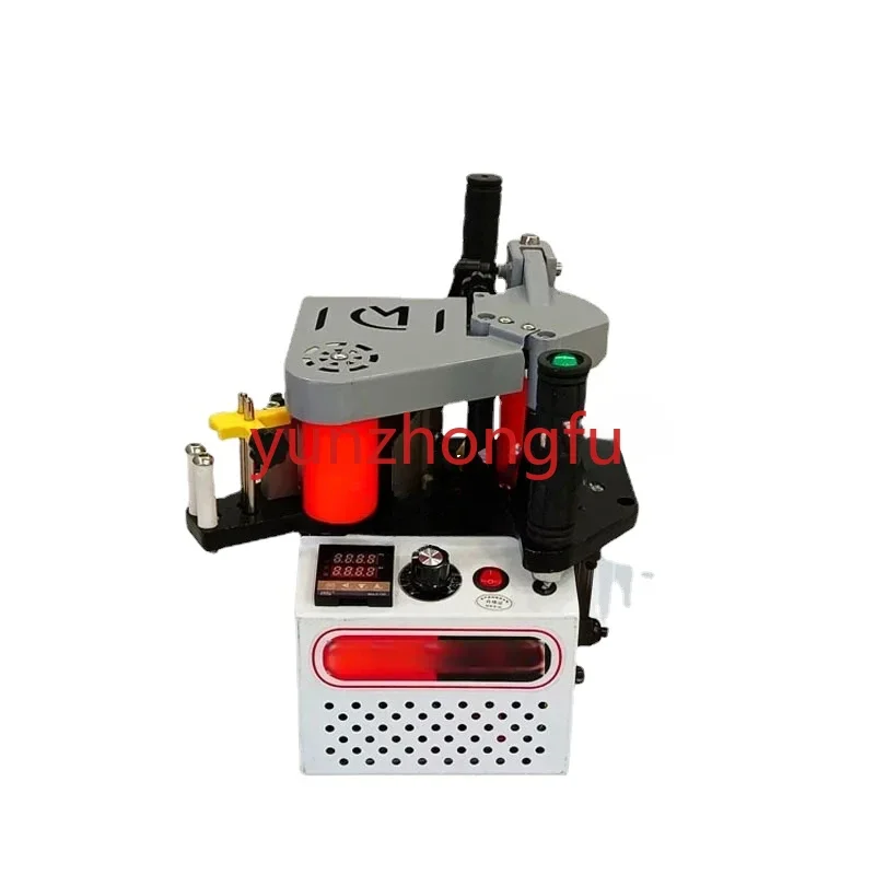 1200W Small Manual Edge Banding Machine Double Side Gluing Portable Edge Bander Woodworking Equipment 220V