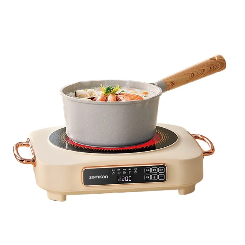 2200W High-power  Electric Ceramic Stove Smart Multi-function Stir-fry/Hot Pot Induction Cooker Home Timed Electric Tea Stove