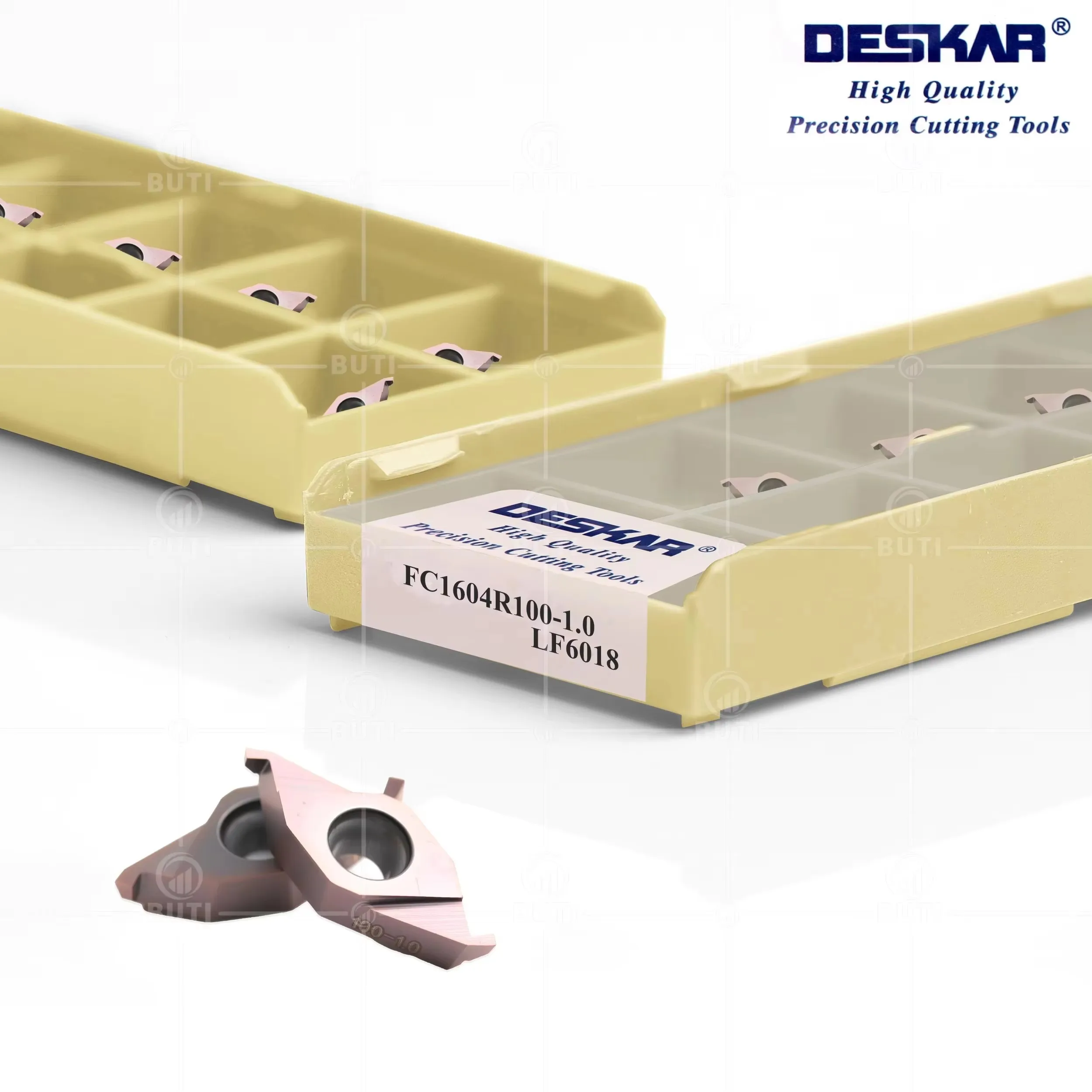 DESKAR 100% Original FC1604R100-1.0 150-1.5 200-2.0 250-2.5 LF6018 CNC Lathe Slotting Blade Processing Stainless Steel FC Series