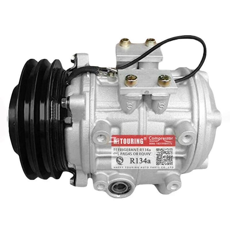 AC Compressor For Hino Rainbow / Toyota Coaster Bus Conditioner F047200-6290 047300-3250 147100-4210 0472006290 0473003250