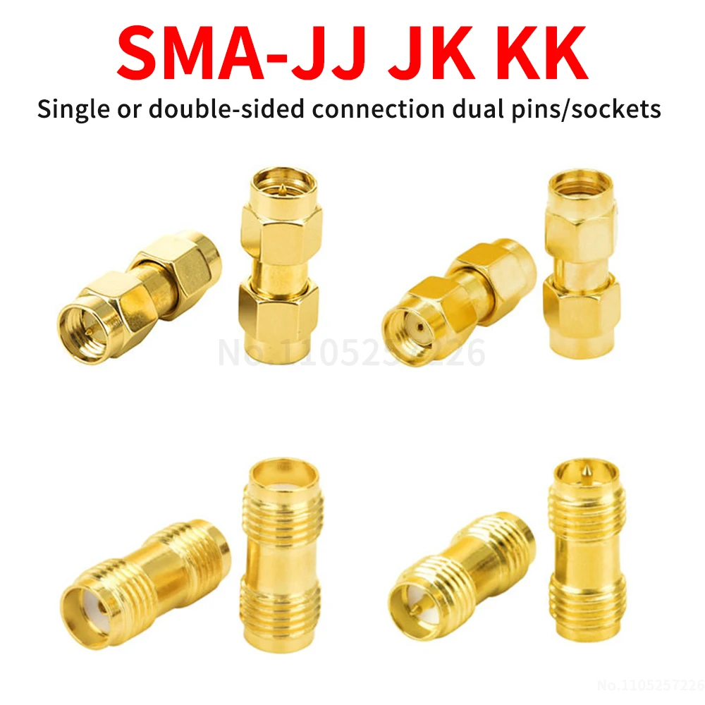 

Разъем SMA RF с двумя портами (гнездо) – разъем SMA (штекер JJ) – разъем SMA (гнездо KK) – антенный адаптер (1 шт.)