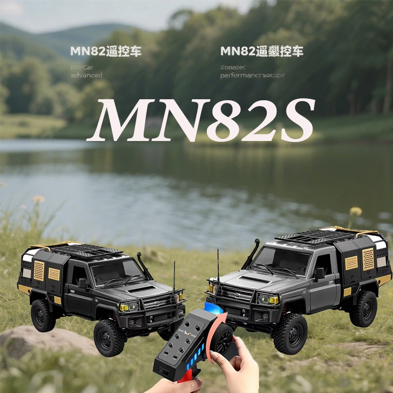 

MN Series MN82S Model Professional Rock-Climbing 4WD Remote Control Truck Children's Toy for Boys Low Price WL Toys 124017