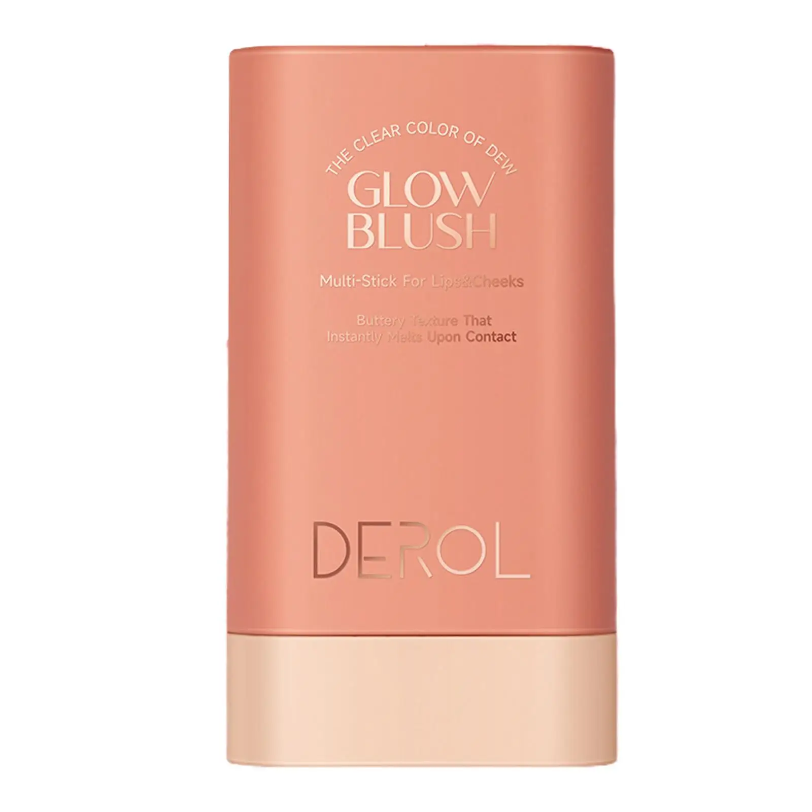 Cream Blush Stick Matte Finish Cheek Blusher Solid Moisturizer Easy Blend for Daily Makeup