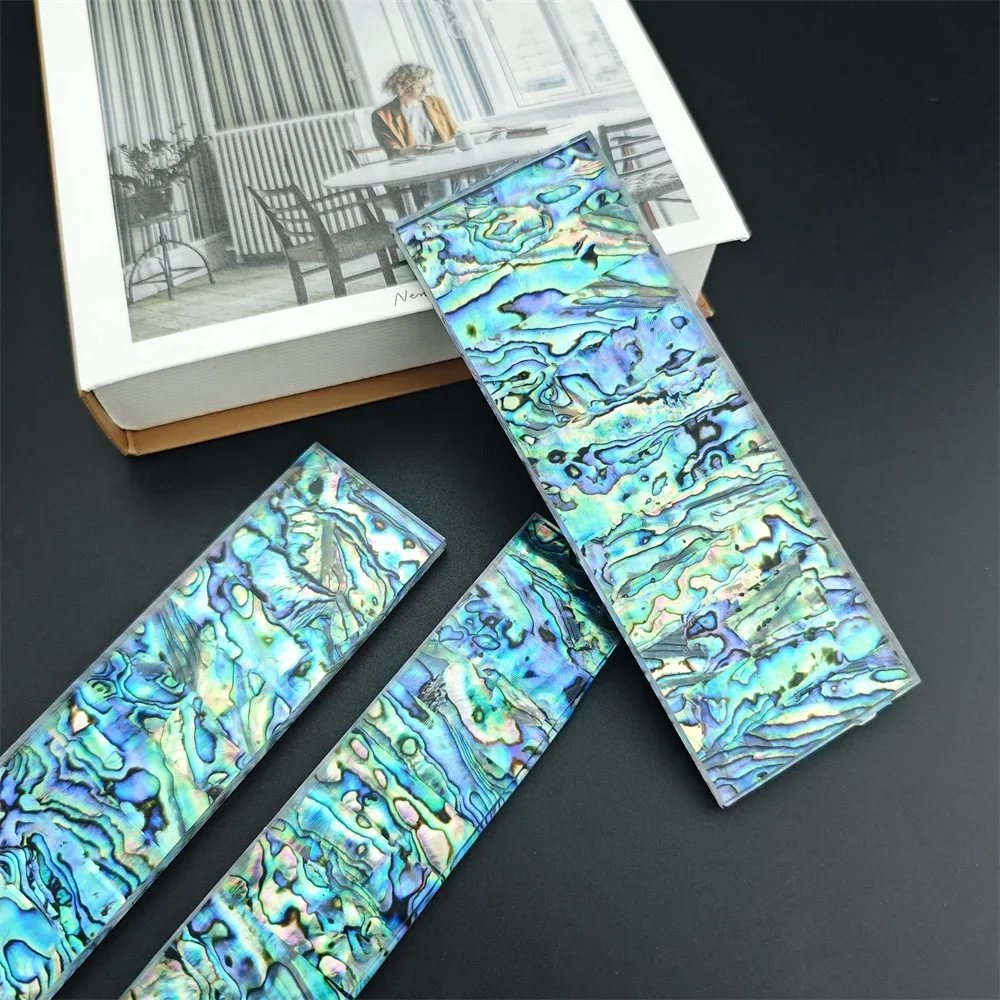Natural New Zealand Abalone Shell Patches, Colorful Shell Inlays, Elegant DIY Materials for Artisanal Craft & Accessory Making