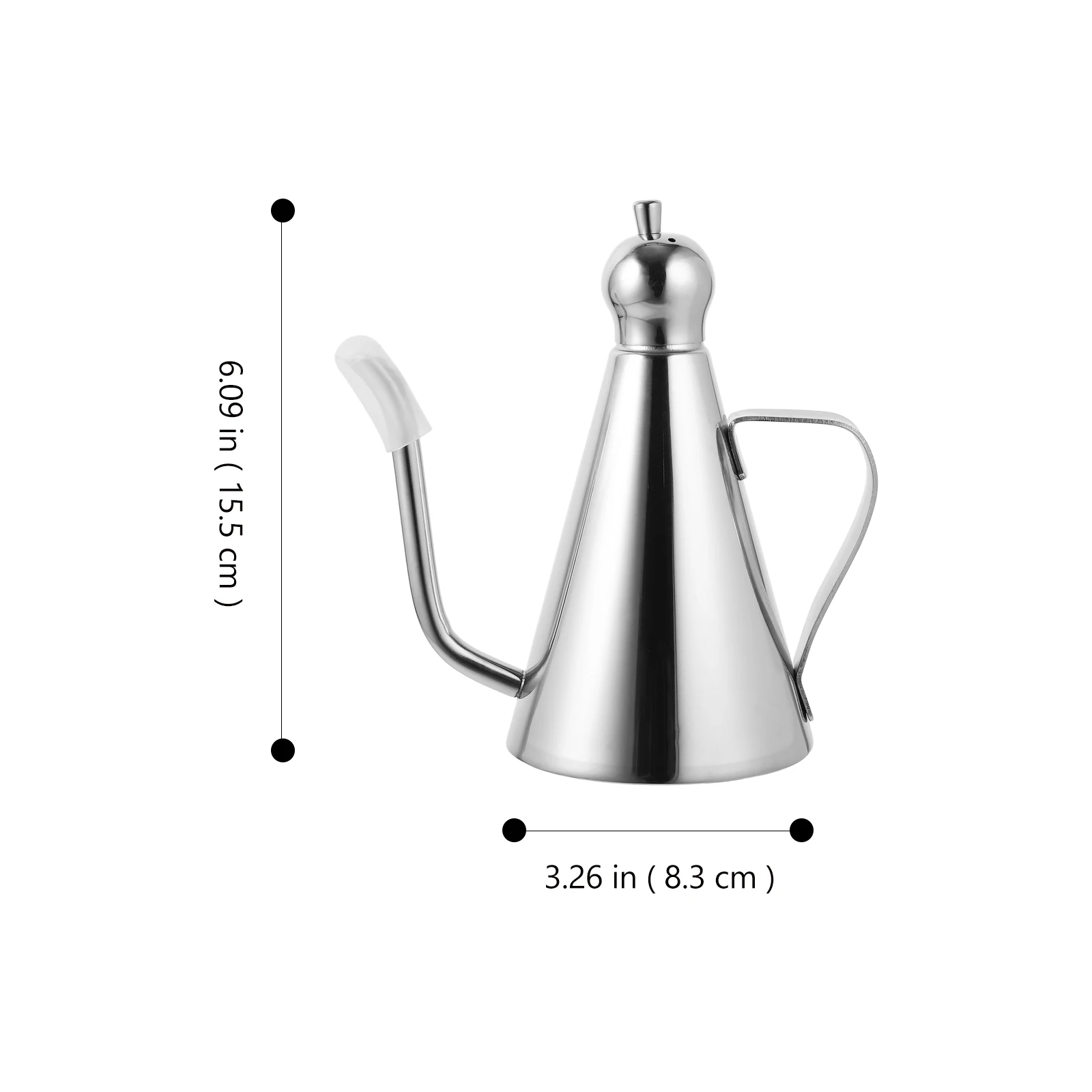 For Vinegar Condiment Leakproof Sauce 1/0.5/0.27L 304 Stainless Steel Dispenser Kitchen Container 6