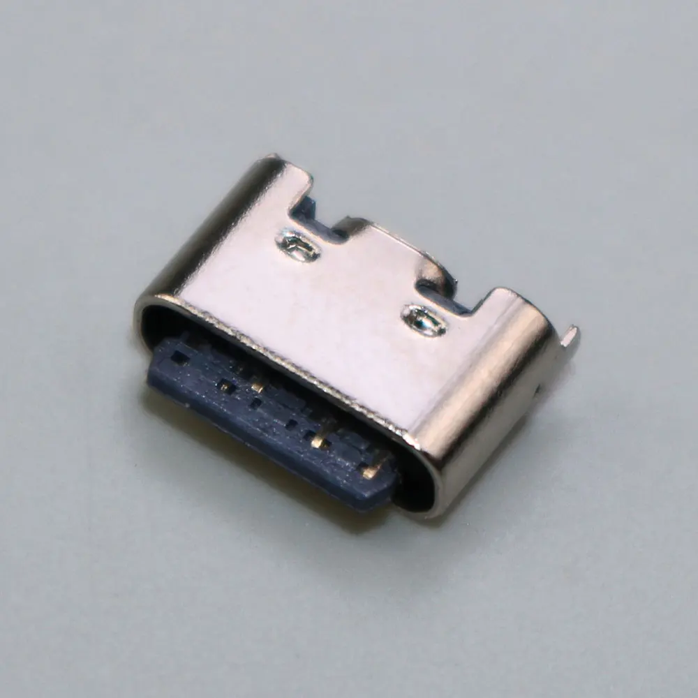 2-50 sztuk rodzaj USB C 3.1 kobiet 6 Pin 3A 5V złącze wtykowe Micro umieszczania SMT do projektowania PCB DIY wysoki prąd ładowania — zdjęcie 5