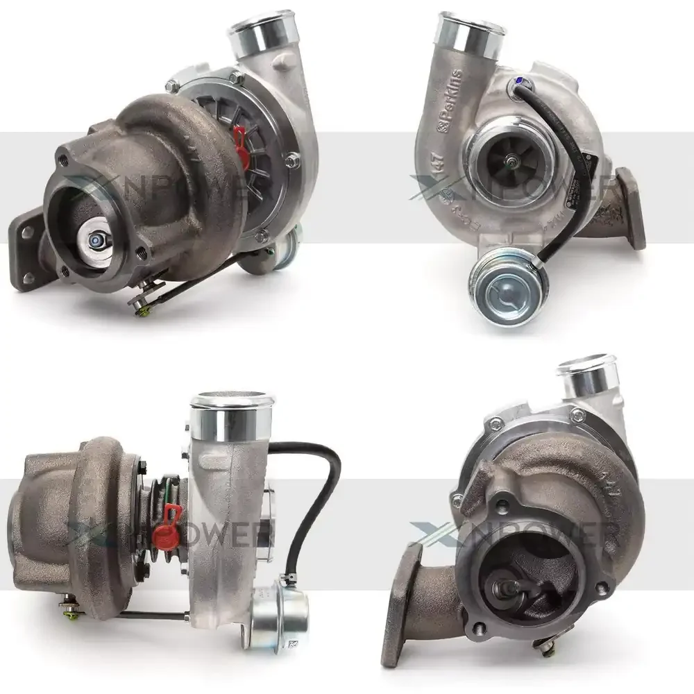2026 Hot Item Excavator Spare Parts 2674A825 Engine 1100 Series 1104D-44T TURBOCHARGER for