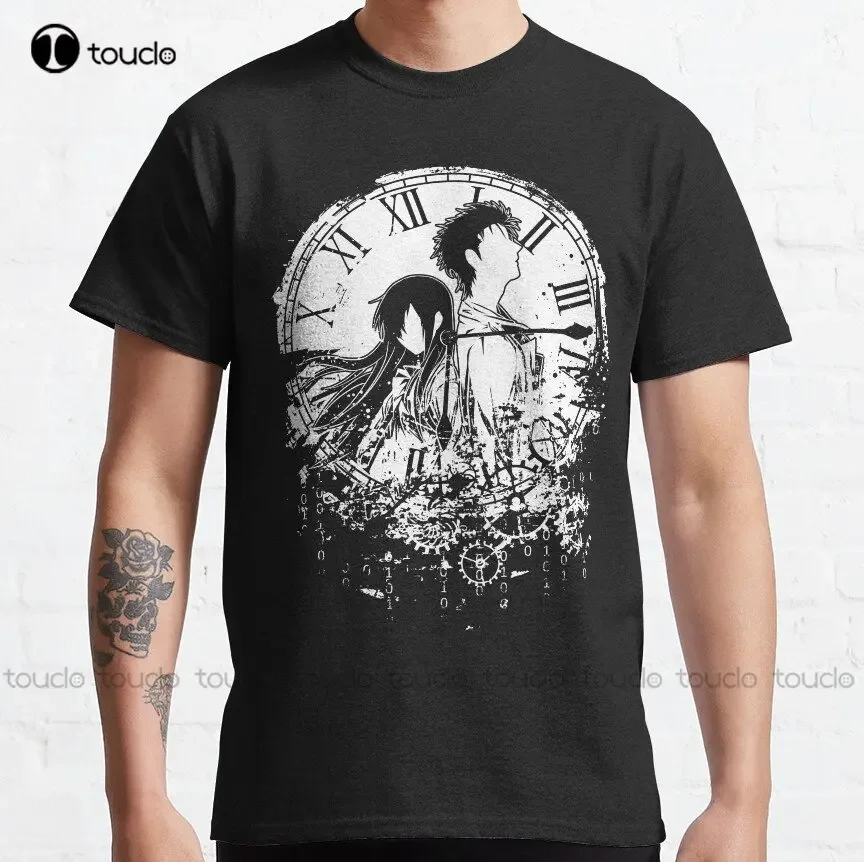 Broken Clock Classic T-Shirt Black Tshirts Custom Aldult Teen Unisex Digital Printing Tee Shirts Creative Funny Tee Custom Gift