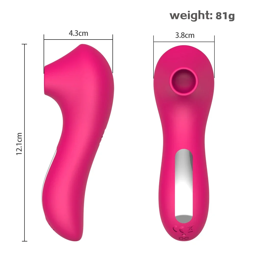 Powerful Sucker Clitoris Sucking Vibrator Female Clit Nipple Oral Vacuum Stimulator Massager Sex Toys Adults Supplies for Women