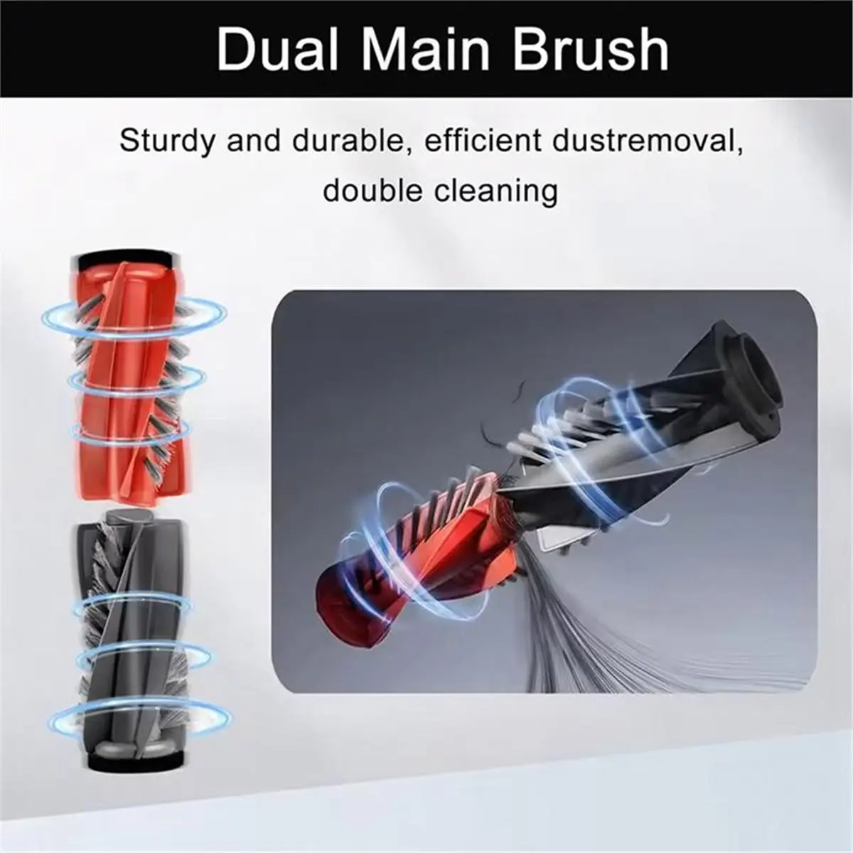 

Аксессуары для Saros 10: основная и боковые щетки, HEPA-фильтр, мешок для пыли, тряпка для уборки.