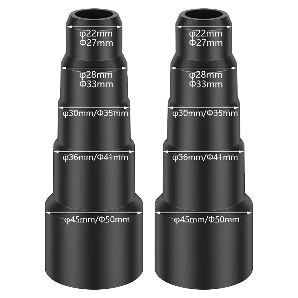 Universeller Vakuumschlauch Mehrschichtiger Adapter Holzbearbeitungs-Staubsammelschlauch-Kupplung Universeller Reduzieranschluss Konverter – Detail 3