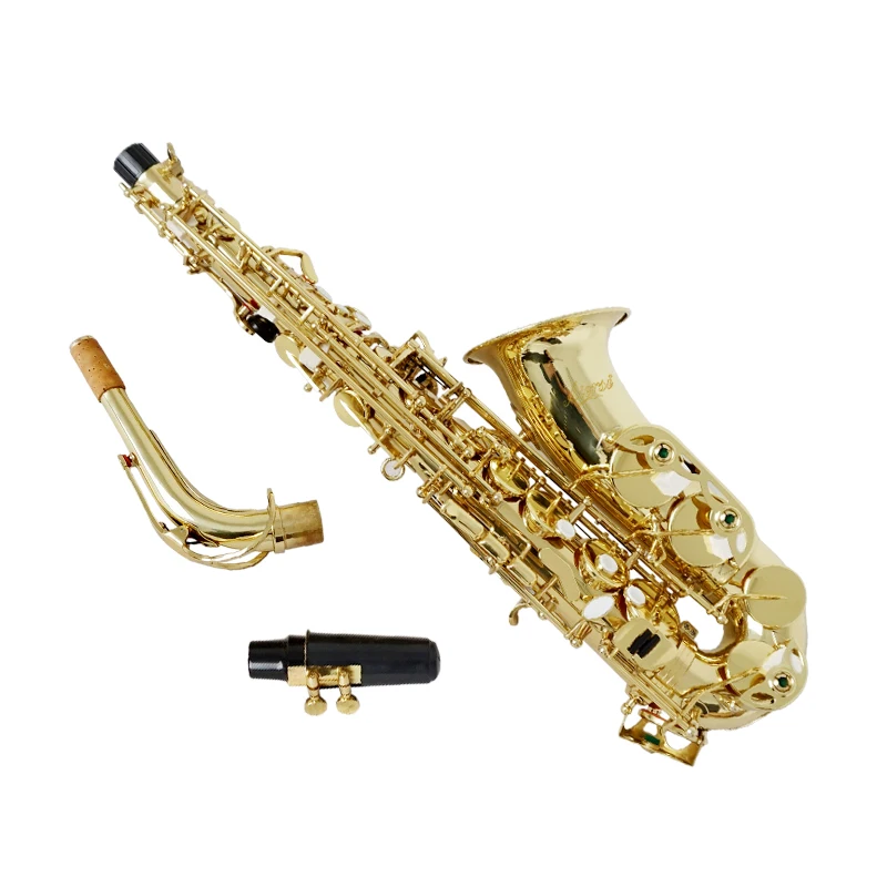 Aiersi brand yellow brass Eb Alto Saxophone alto sax woodwind instruments