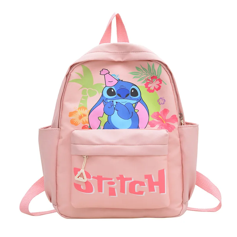 

Disney New Kindergarten Schoolbag Boys Girls Stitch Schoolbag Cartoon Cute Children's Backpack boy gir mickey mouse