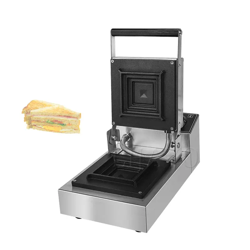 Restaurant Equipment Commercial Bread Toaster Electric Waffle Maker Sandwich Press Machine