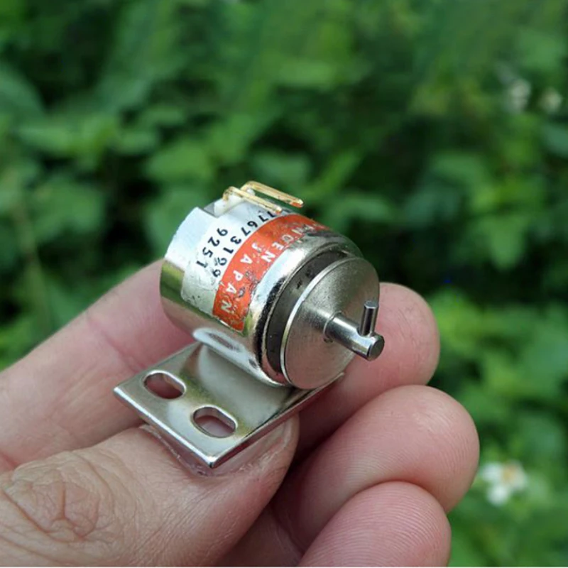1PCS Mini DC12V 24V Push-Pull Electromagnet Frame Through Type Solenoid Electromagnet  18.9mmx16mm Solenoid