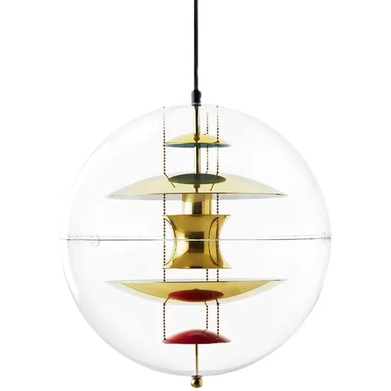 Plafonnier LED suspendu en acrylique au design nordique moderne, luminaire décoratif d'intérieur, idéal pour une cuisine ou un restaurant