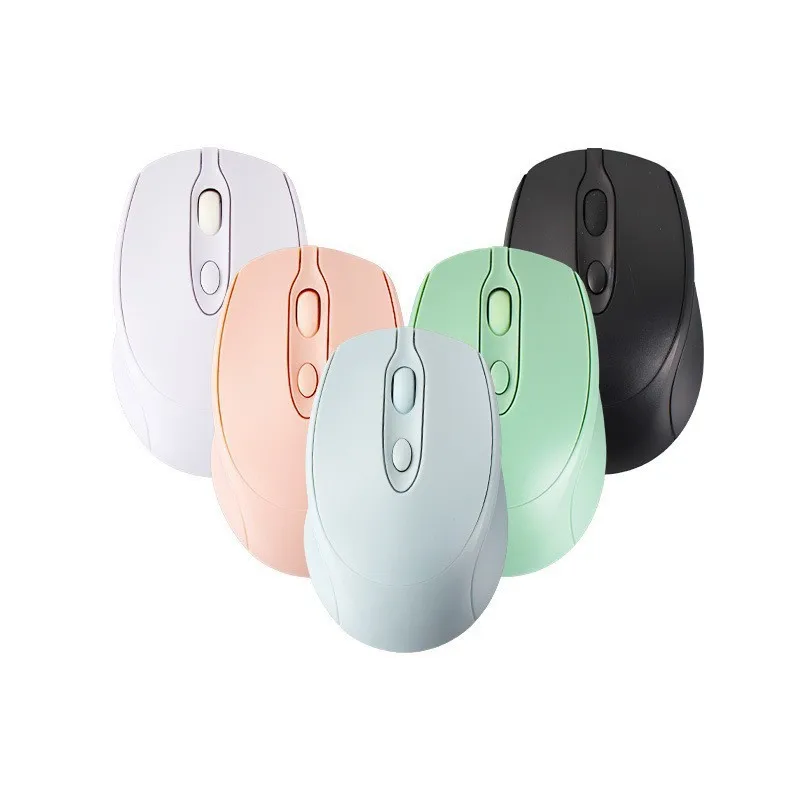 

EOENKK Wireless Bluetooth Mouse for IPad Lenovo Typec Charging Game Cartoon Business Four-button Bluetooth Mouse