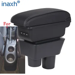 For Nissan Almera Armrest For Nissan Almera Versa Car Armrest Box Storage Box ashtray decoration Refit accessories