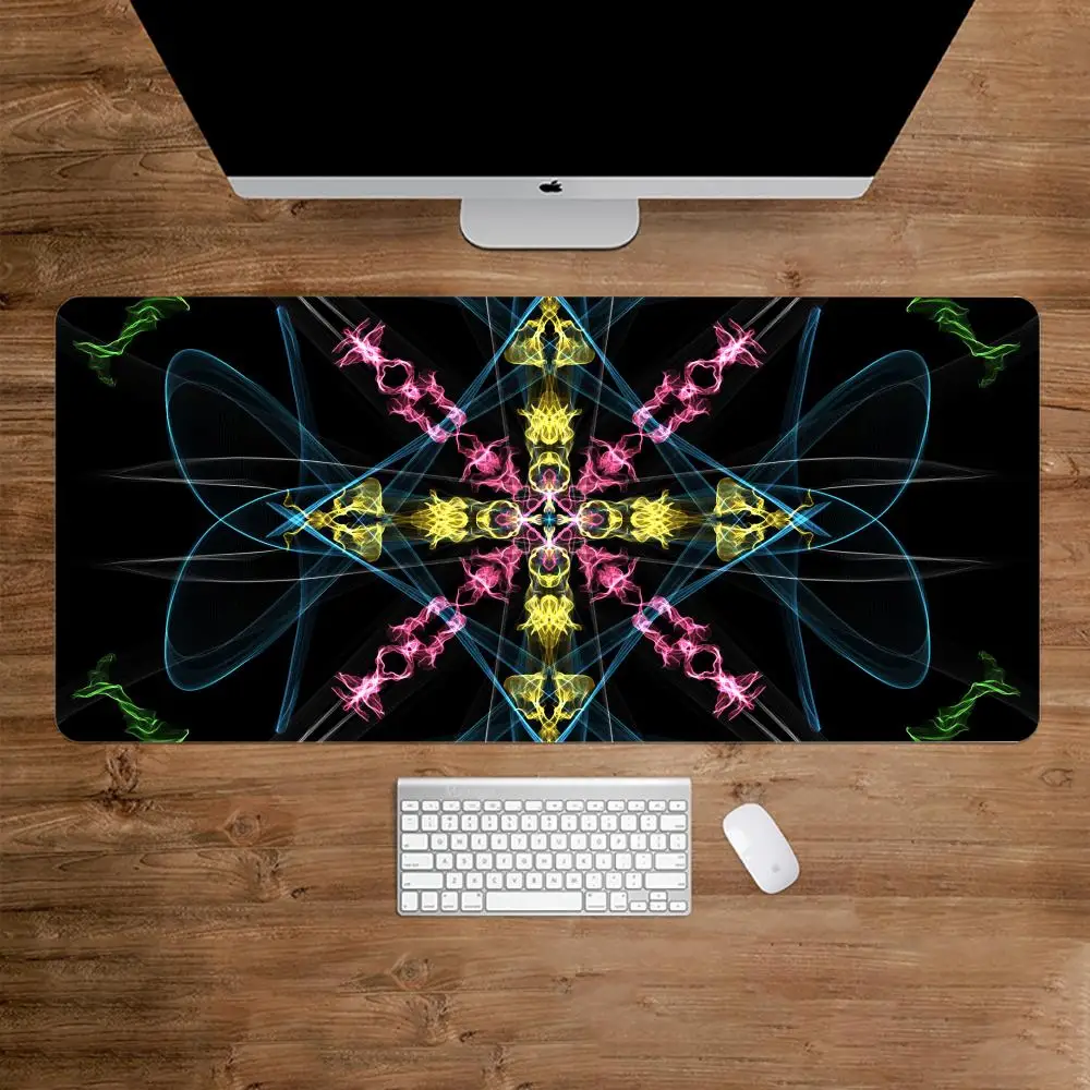 Eleqant Angel XXL Mouse Pad Gaming 900x400mm Thickened Lock Edge Non-Slip Rubber Mouse Mat For Gamer Office Desktop Decoration