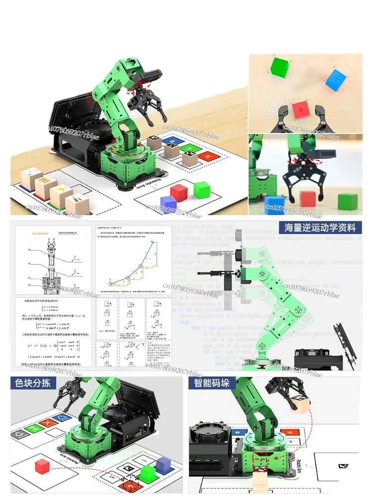 Jetson Nano Mechanical Arm Jetarm Open Source 3d Deep Vision Recognition Intelligent Programming Ros Robot