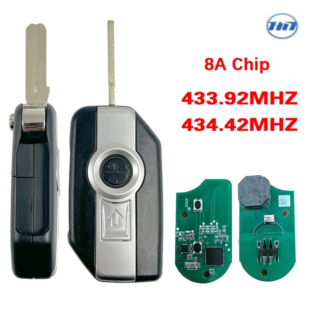 

KYDZ CN006104 Motorcycle Remote 8A Type KYDZ Board 433.92Mhz 434.42MHZ Smart Key For BMW C400GT F750 F850 K1600