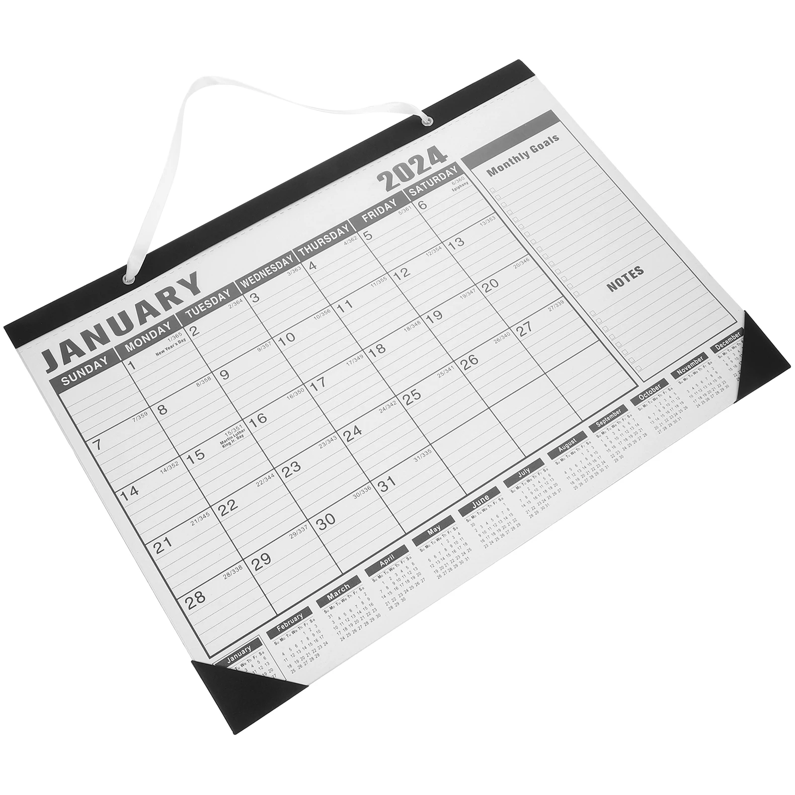 Simple English Version of The Calendar Office Wall Calendars Hanging Paper Monthly Family Birthday