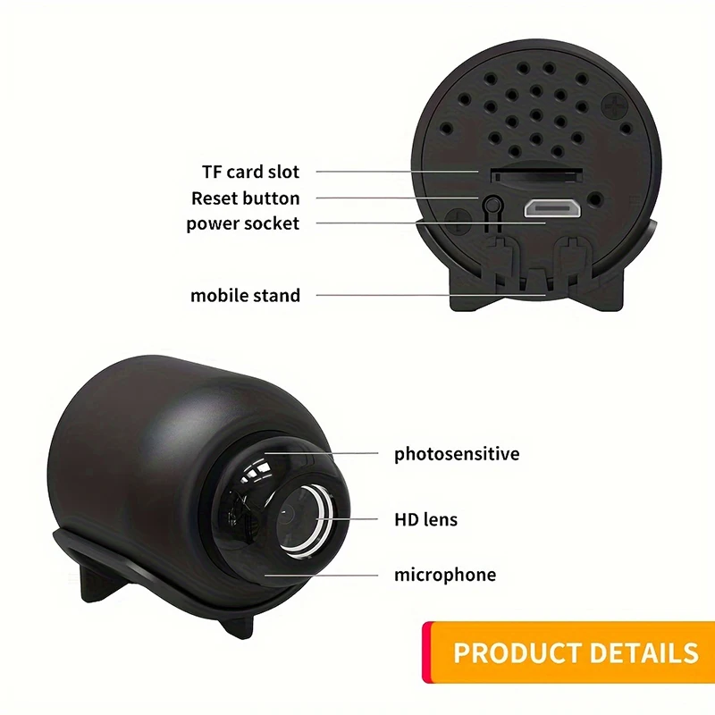 1080P HD Mini Wifi Camera Baby Monitor Security Surveillance Camera Night Vision Camcorder Video Recorder IP Camera