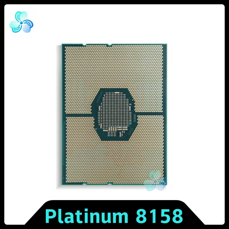 Xeon Platinum 8158 CPU SR3B7 3.0GHz 24.75MB 12-Cores 24-Thread 150W LGA3647 CPU Processor for Server Motherboard PLATINUM8158