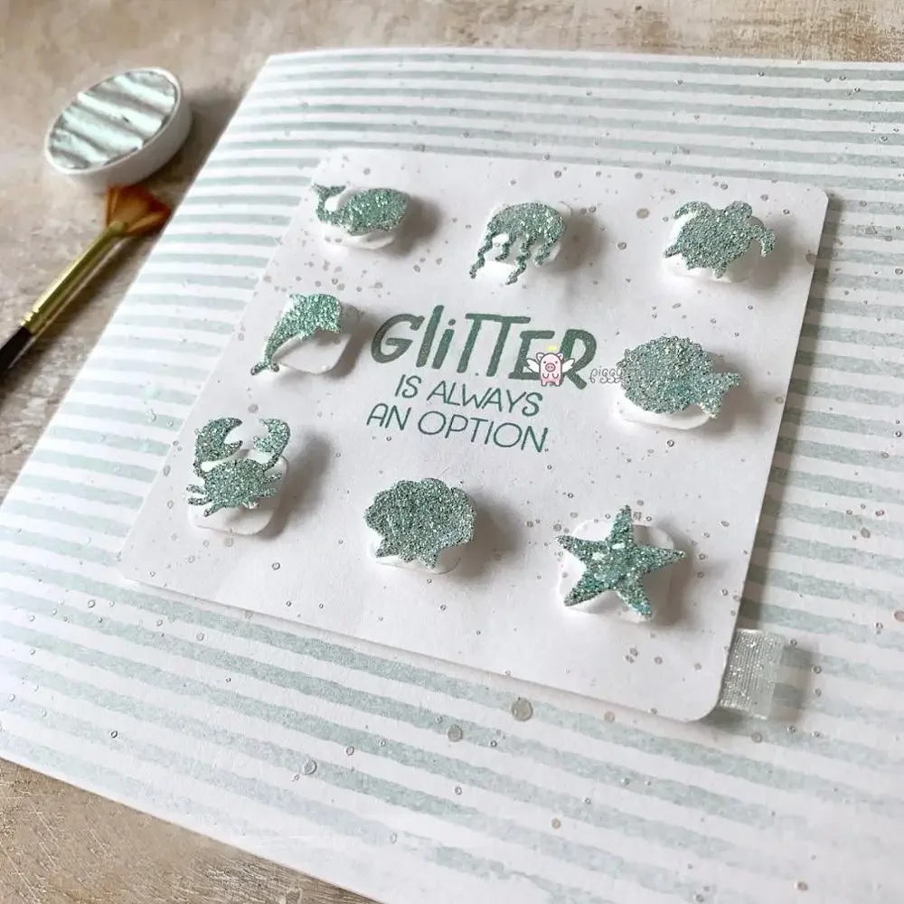 

1pc Piggy Craft metal cutting dies cut die mold Ocean ship animal plant shell Scrapbook paper craft mold blade punch stencils