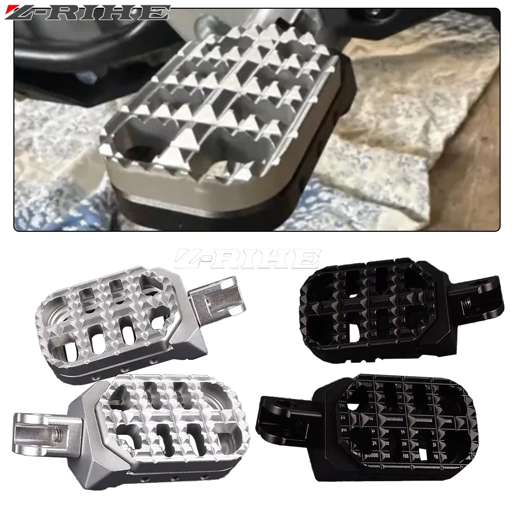 Motorcycle For Kawasaki Ninja ZX-9R ZX-10R ZX-10RR ZX-12R  ZX-14R ZZR1400 Front Footrest Adjustable Extend Foot Pegs Foot Rest