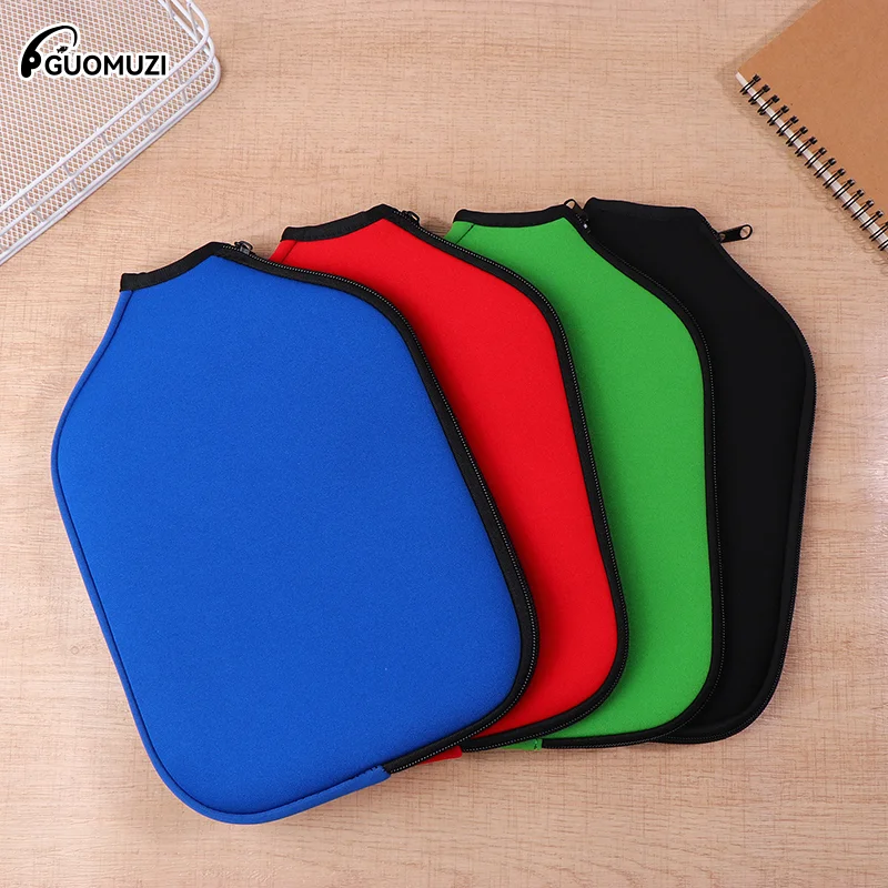 Coperture per pagaie da pickleball Manicotto protettivo universale per pagaia in neoprene Manicotto per racchetta da pickleball Borsa per riporre le pagaie da pickleball