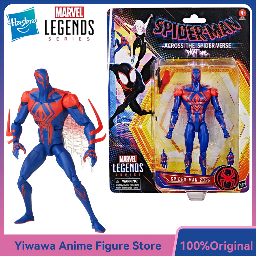 

[In-Stock] Hasbro Marvel Legends Series Spider-Man 2099 (Across the Spider-Verse) 15cm Action Movie Figure Nice Model Gift Toys